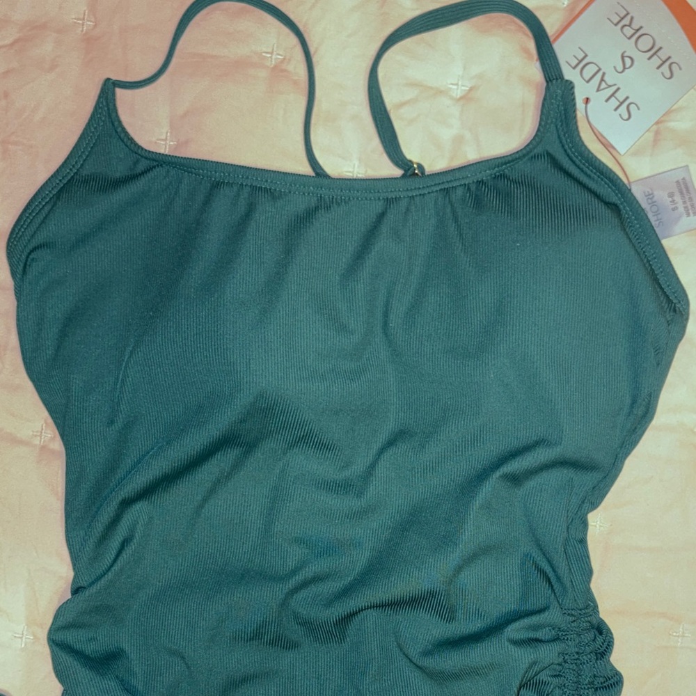 Shade & Shore Green Swimsuit